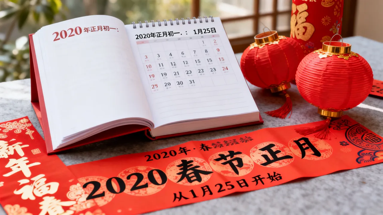 2020阴历正月是几月几号,2020年春节正月从哪一天开始? 2020阴历正月是几月几号,2020年春节正月从哪一天开始?