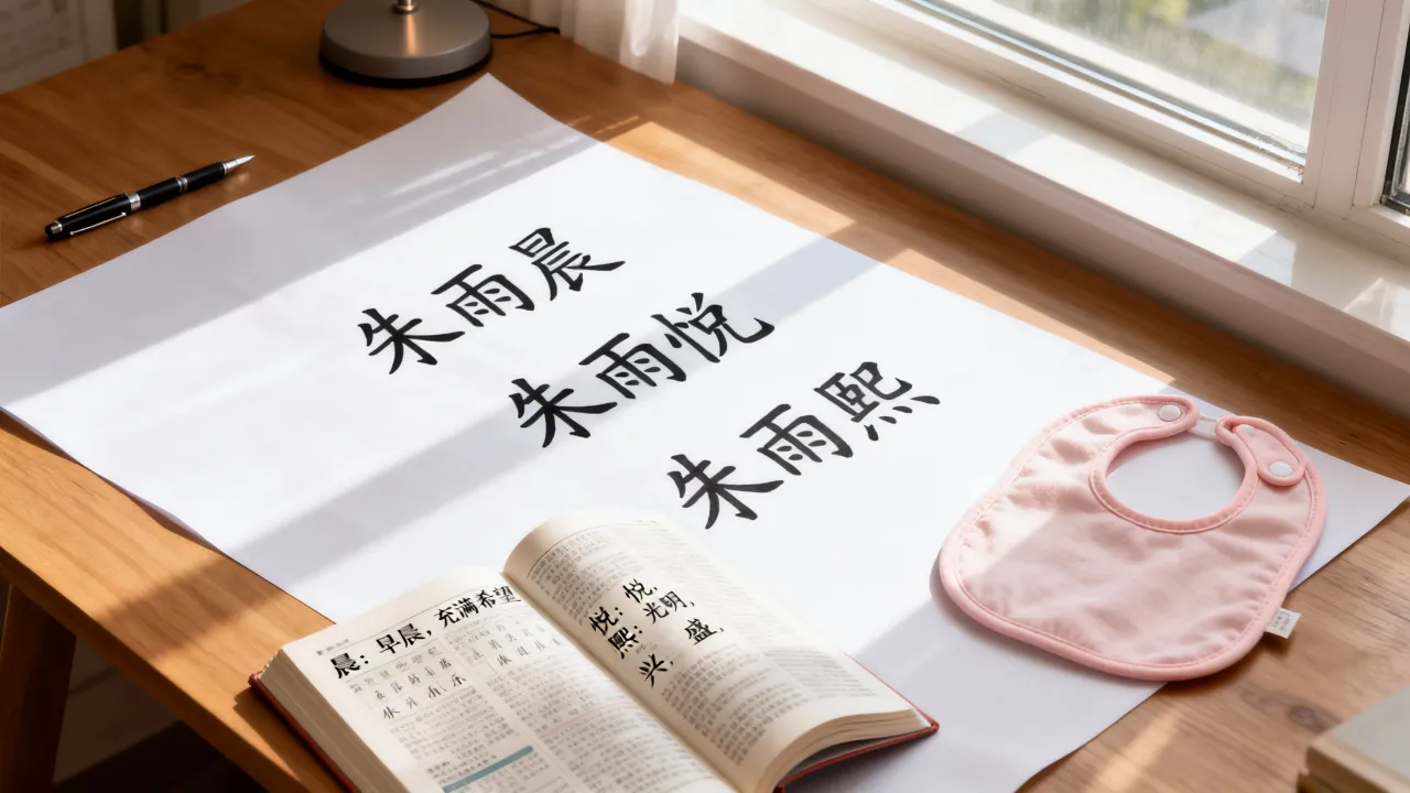 宝宝起名朱雨什么好听,朱雨后面加什么字寓意好 宝宝起名朱雨什么好听,朱雨后面加什么字寓意好