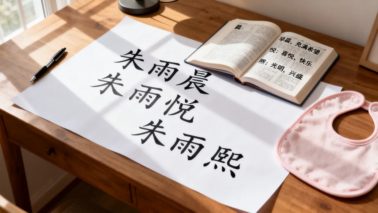 宝宝起名朱雨什么好听,朱雨后面加什么字寓意好 宝宝起名朱雨什么好听,朱雨后面加什么字寓意好