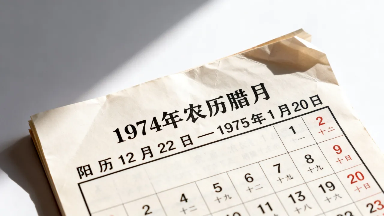 1974年阴历腊月日历表查询,农历腊月对应阳历哪几天? 1974年阴历腊月日历表查询,农历腊月对应阳历哪几天?
