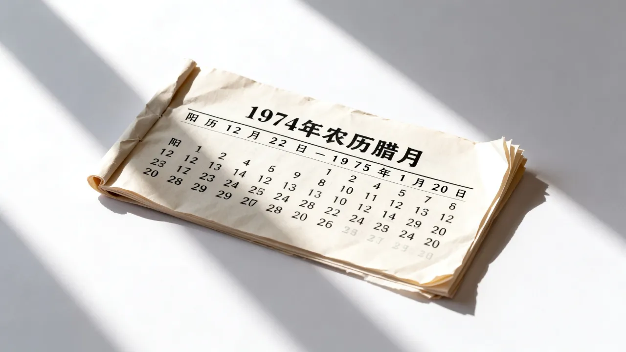 1974年阴历腊月日历表查询,农历腊月对应阳历哪几天? 1974年阴历腊月日历表查询,农历腊月对应阳历哪几天?