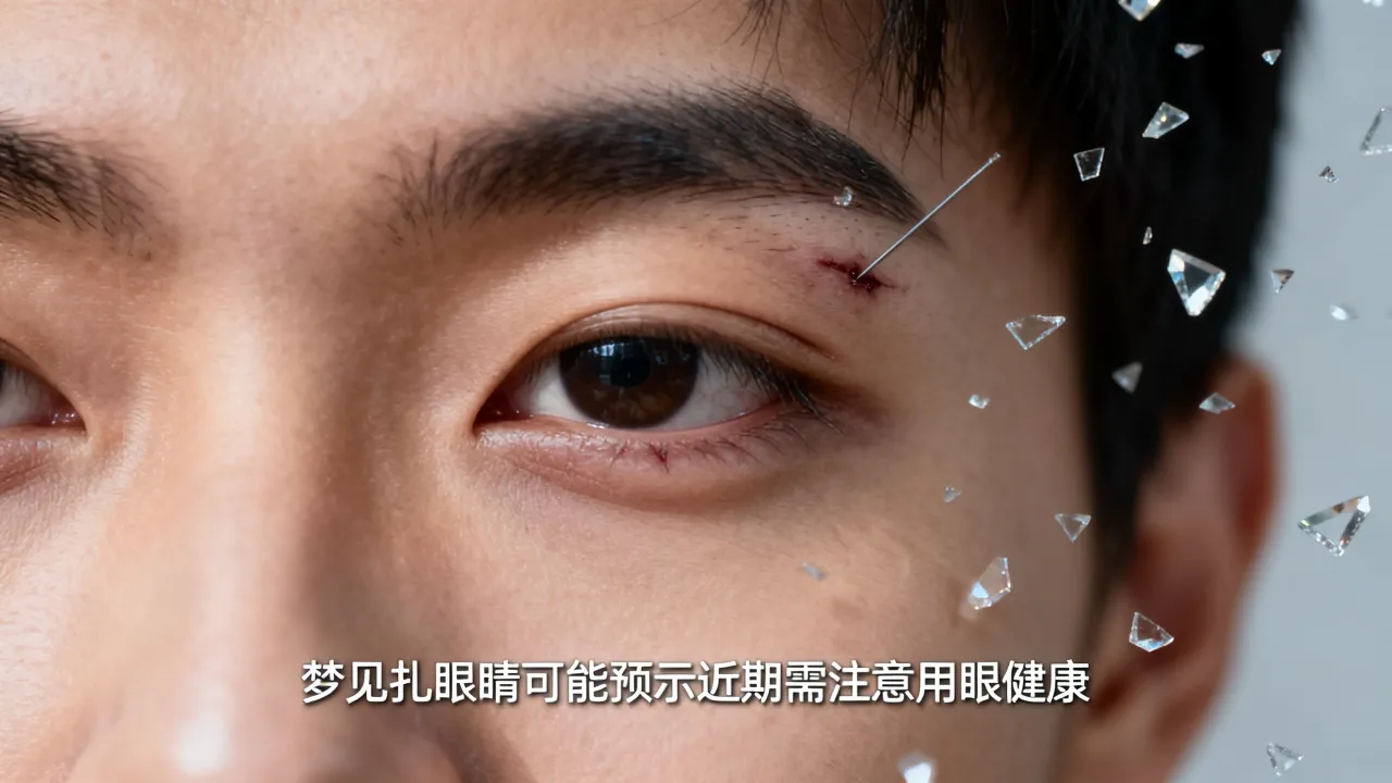 梦见扎眼睛是什么预兆，梦见眼睛被扎了有什么征兆