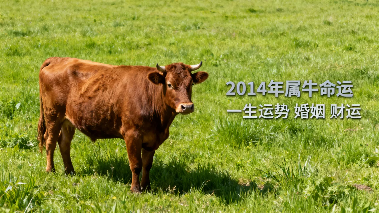2014年属牛命运如何，属牛人的一生运势和婚姻财运怎么样