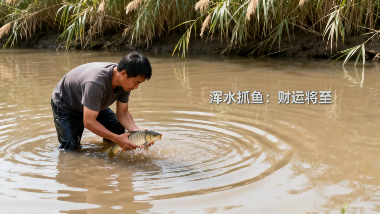 梦见浑水抓鱼怎么说,周公解梦梦见浑水抓鱼是什么预兆 梦见浑水抓鱼怎么说,周公解梦梦见浑水抓鱼是什么预兆
