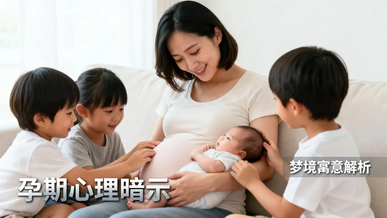 梦到自己生很多孩子有什么寓意吗，孕妇梦见生多个孩子预示什么
