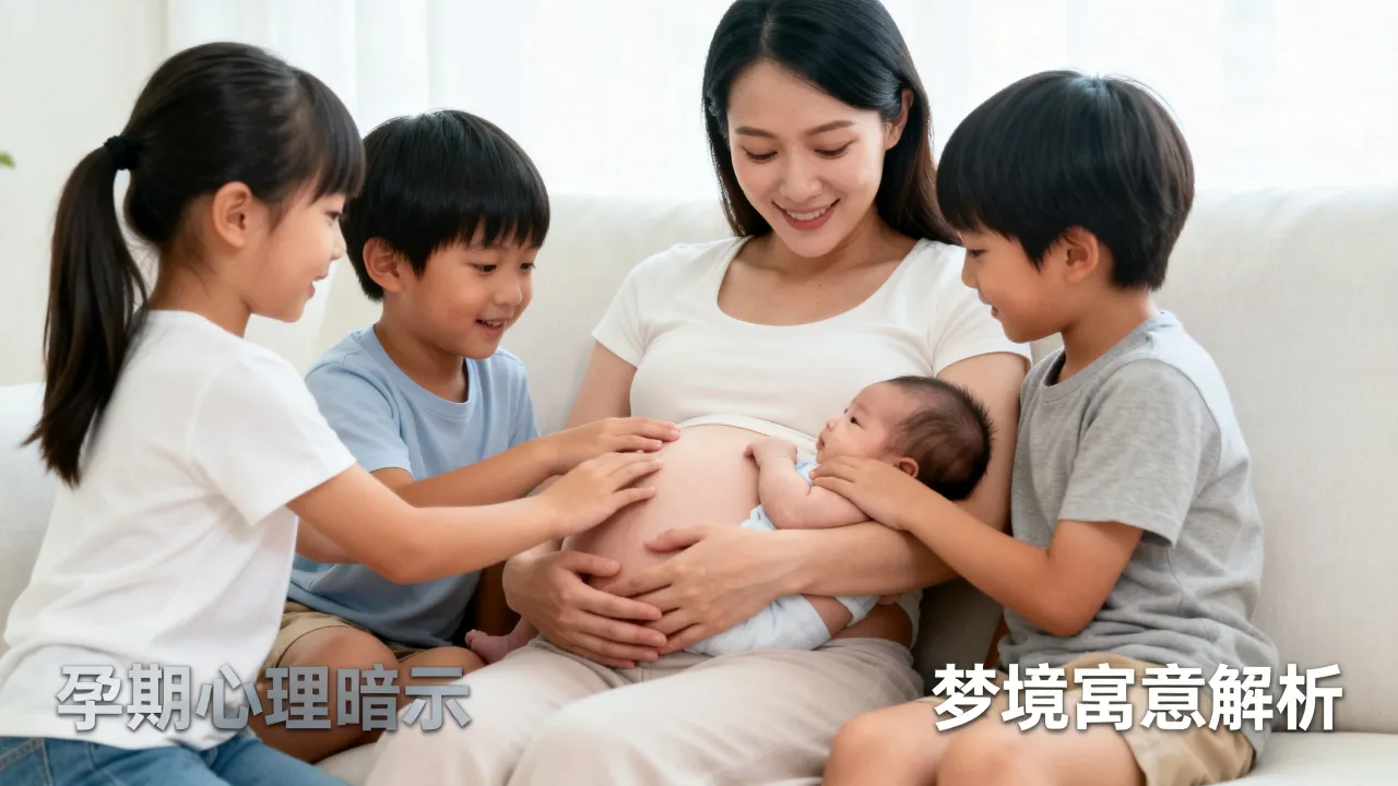 梦到自己生很多孩子有什么寓意吗，孕妇梦见生多个孩子预示什么