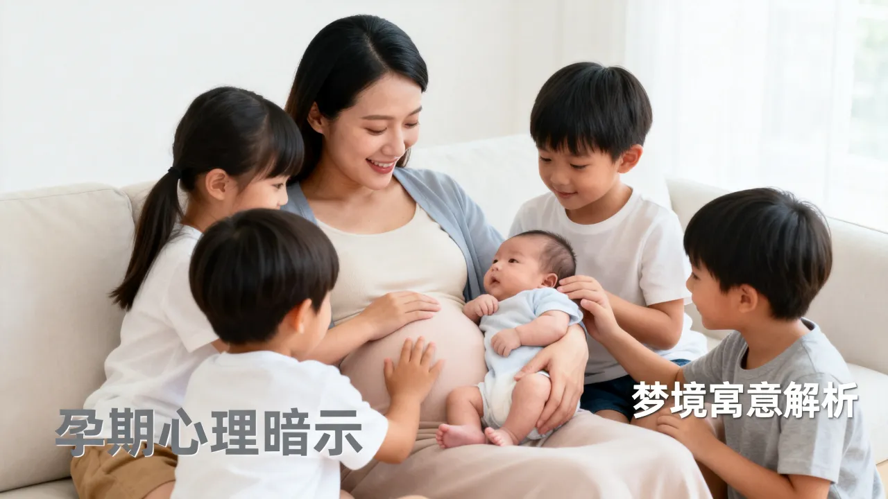 梦到自己生很多孩子有什么寓意吗，孕妇梦见生多个孩子预示什么