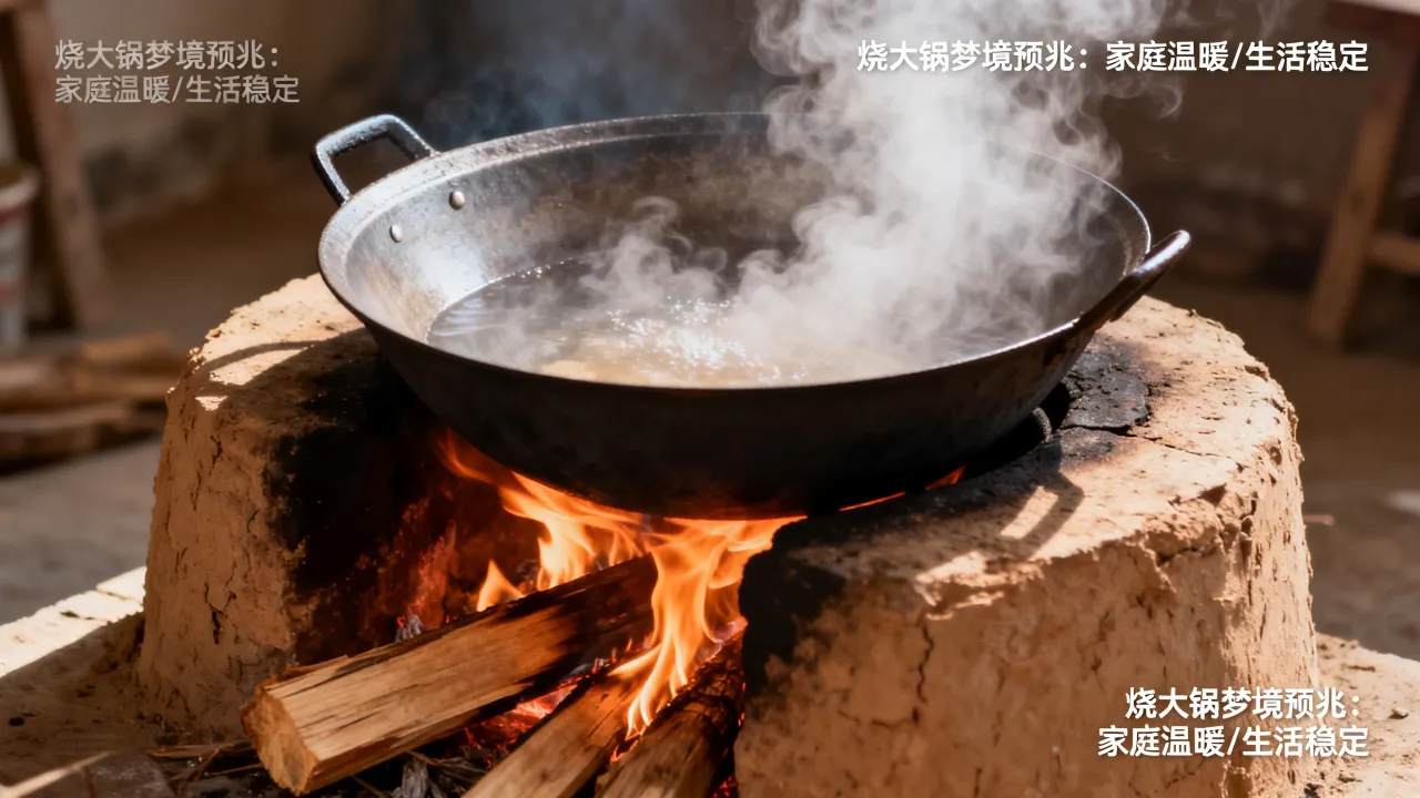梦到了烧大锅有什么意思吗，梦见烧大锅是什么预兆