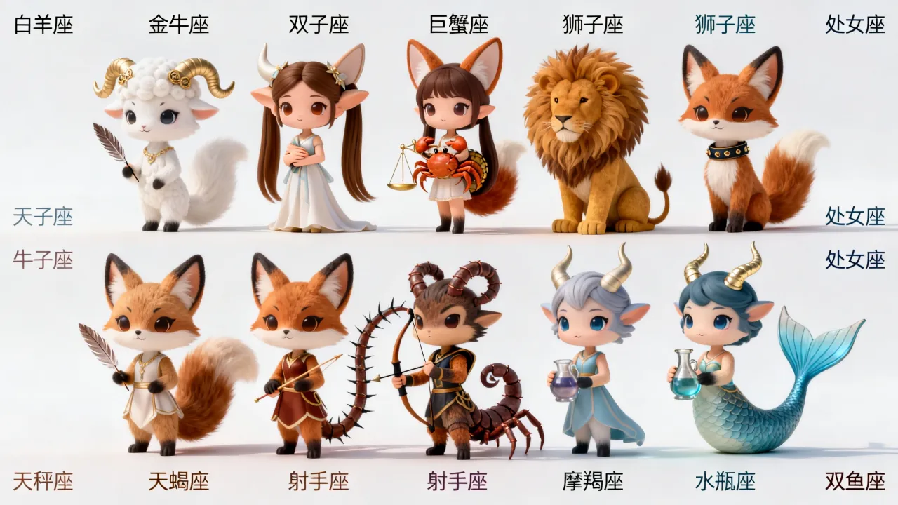 阿狸十二星座图片有哪些,阿狸十二星座高清图片大全? 阿狸十二星座图片有哪些,阿狸十二星座高清图片大全?