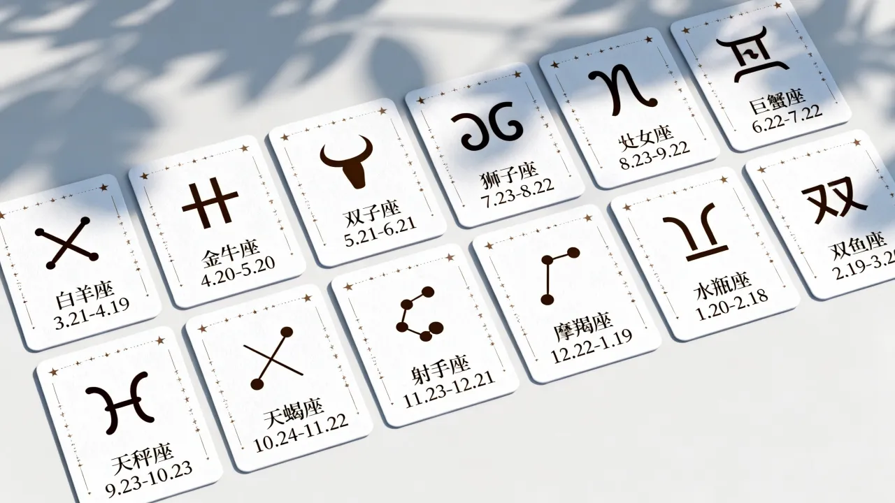十二生日对应星座是什么,十二星座生日对应表查询? 十二生日对应星座是什么,十二星座生日对应表查询?