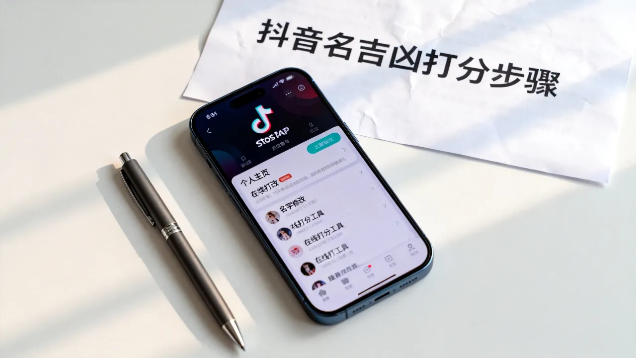 抖音名吉凶打分怎么弄，抖音名字测吉凶打分怎么查