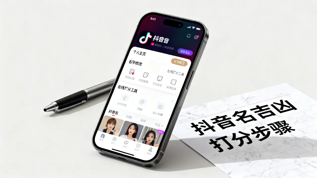 抖音名吉凶打分怎么弄，抖音名字测吉凶打分怎么查