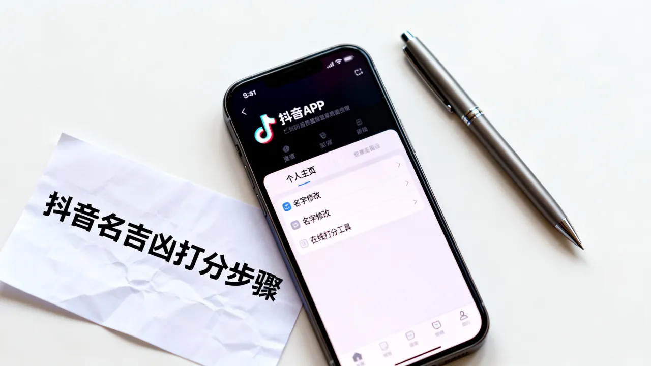 抖音名吉凶打分怎么弄，抖音名字测吉凶打分怎么查