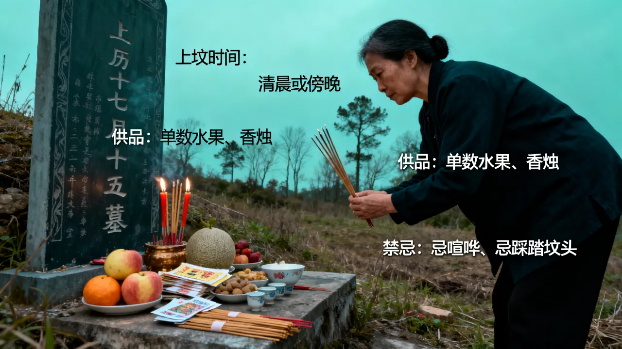 阴历七月十五上坟吗，七月十五上坟有什么讲究和禁忌