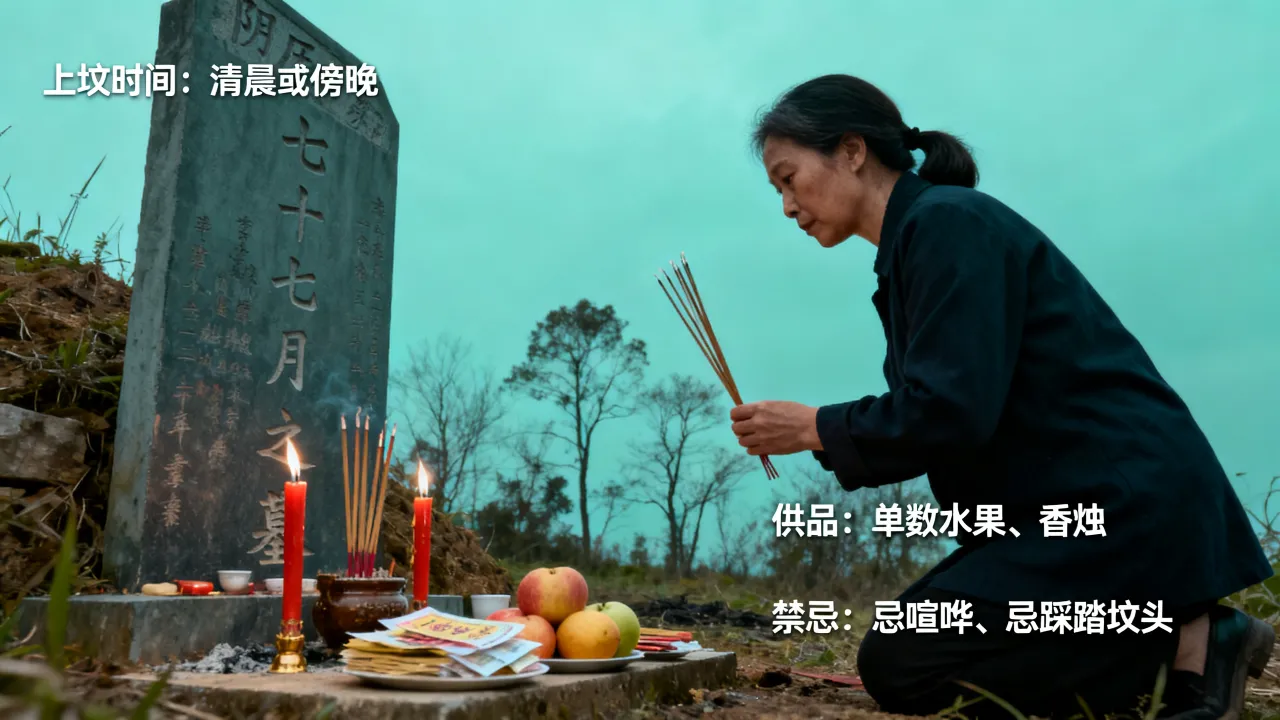 阴历七月十五上坟吗，七月十五上坟有什么讲究和禁忌