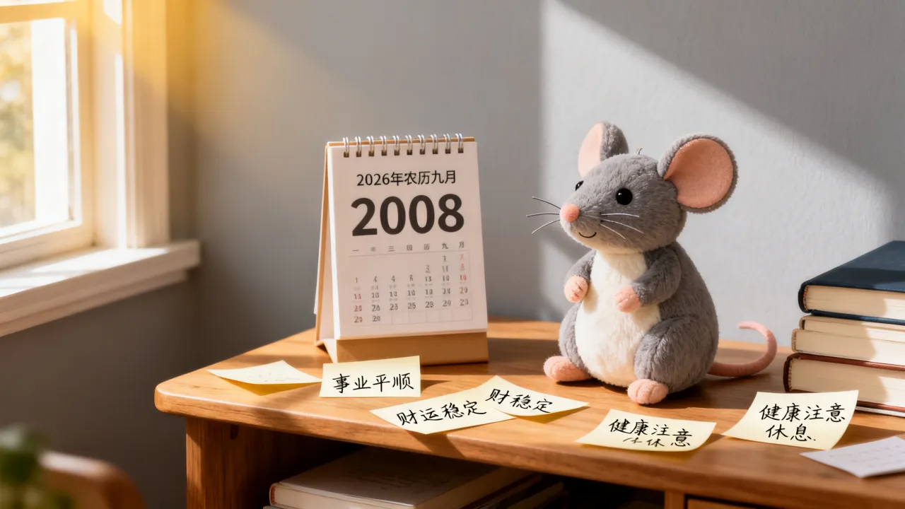 2008年属鼠人2026年农历九月运势如何,属鼠九月运势如何 2008年属鼠人2026年农历九月运势如何,属鼠九月运势如何
