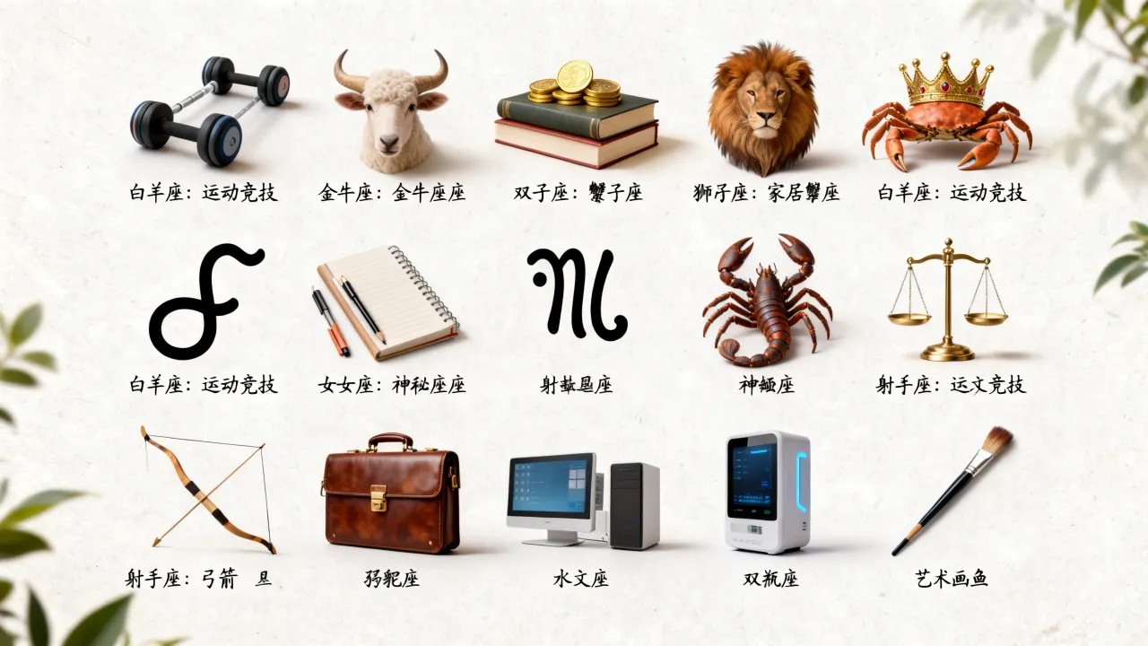 十二星座各自擅长什么？十二星座最擅长的领域是什么