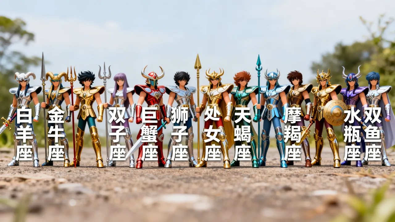 十二星座战斗星矢谁最强？实力排名是怎样的，哪个星座最厉害？