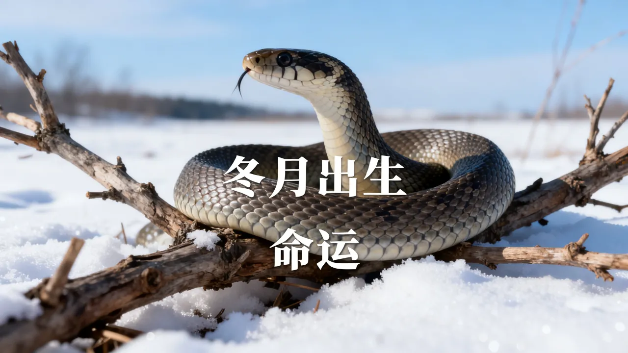 冬天出生的蛇命运如何，属蛇冬月出生好不好