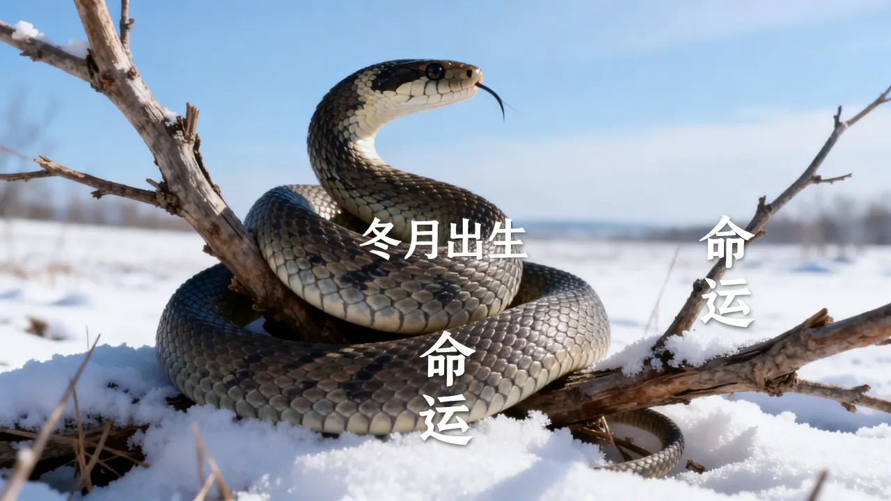 冬天出生的蛇命运如何，属蛇冬月出生好不好