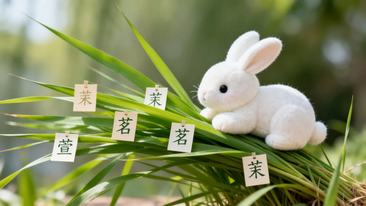 兔宝宝起名草字怎么起,兔宝宝带草字头的名字怎么取才吉祥? 兔宝宝起名草字怎么起,兔宝宝带草字头的名字怎么取才吉祥?