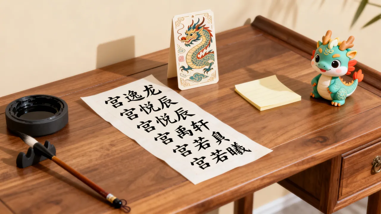 宫姓宝宝龙年怎么取名？宫姓男孩女孩起名大全推荐