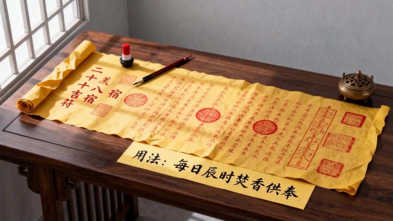 二十八宿吉凶符怎么用,吉凶应验有何讲究 二十八宿吉凶符怎么用,吉凶应验有何讲究