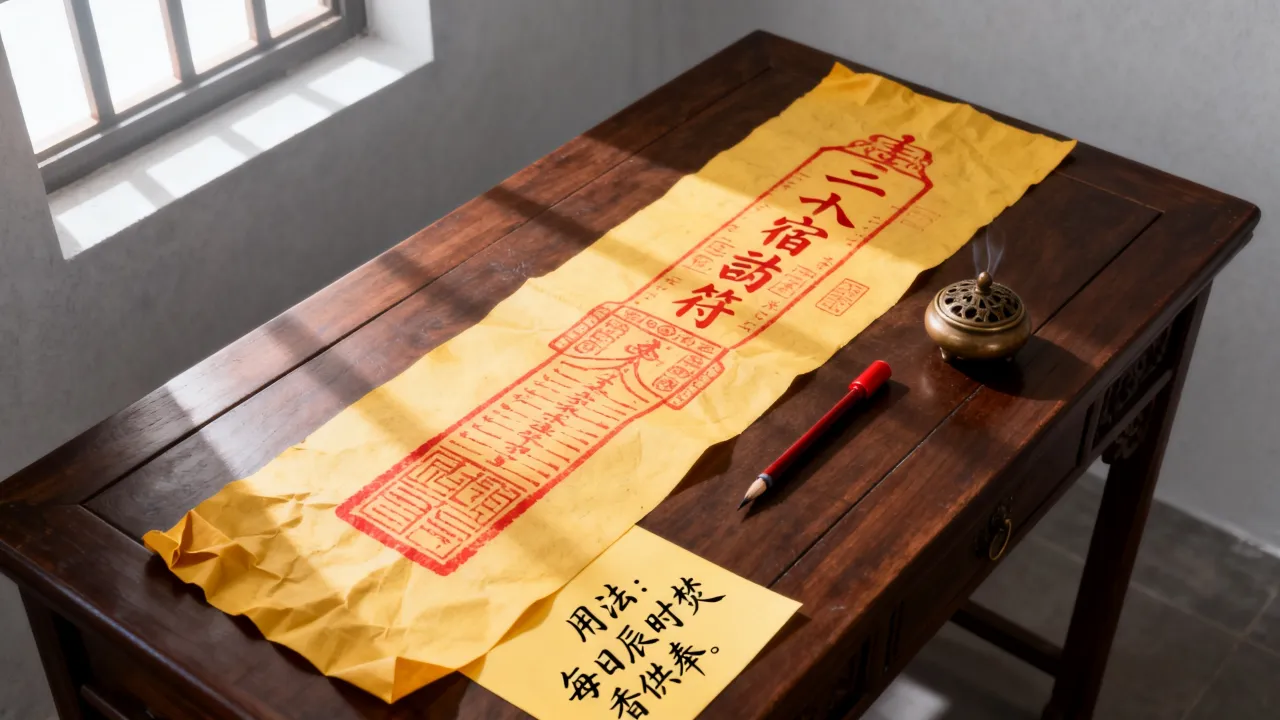二十八宿吉凶符怎么用,吉凶应验有何讲究 二十八宿吉凶符怎么用,吉凶应验有何讲究