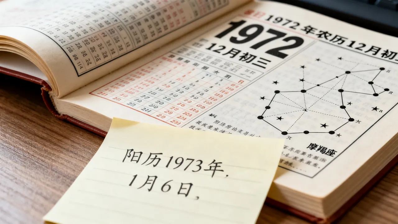 1972阴历12初三是什么星座?1972农历12月初三阳历几号 1972阴历12初三是什么星座?1972农历12月初三阳历几号