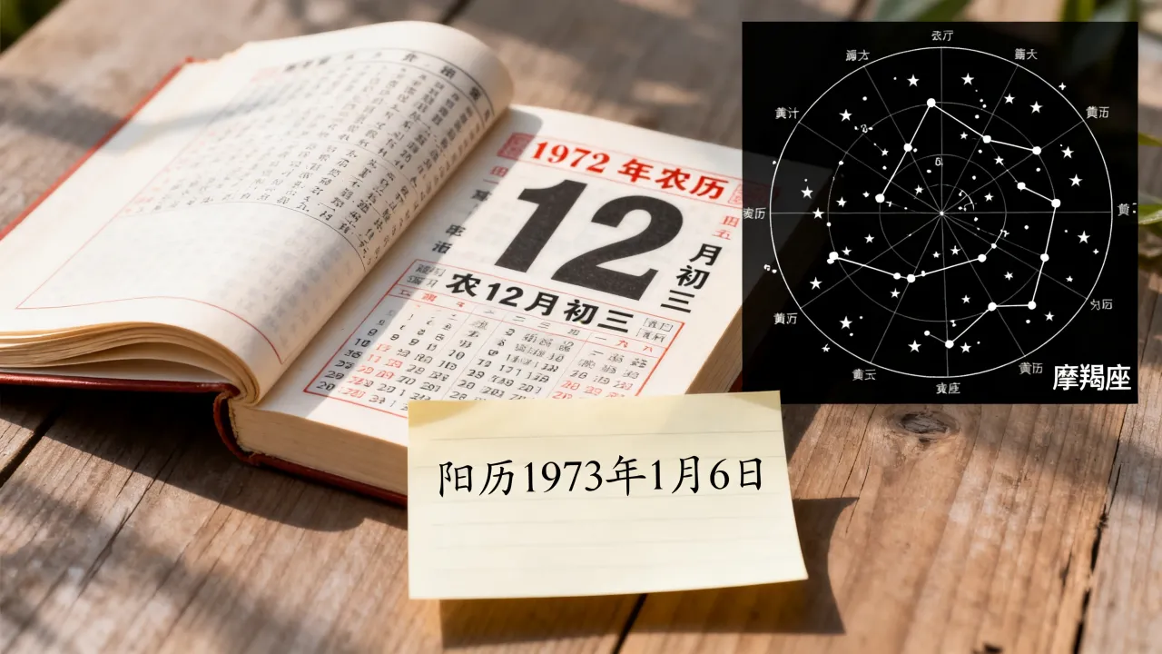 1972阴历12初三是什么星座?1972农历12月初三阳历几号 1972阴历12初三是什么星座?1972农历12月初三阳历几号