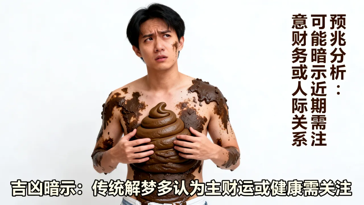 梦见大便粘在身上是啥预兆,有什么样的吉凶暗示? 梦见大便粘在身上是啥预兆,有什么样的吉凶暗示?