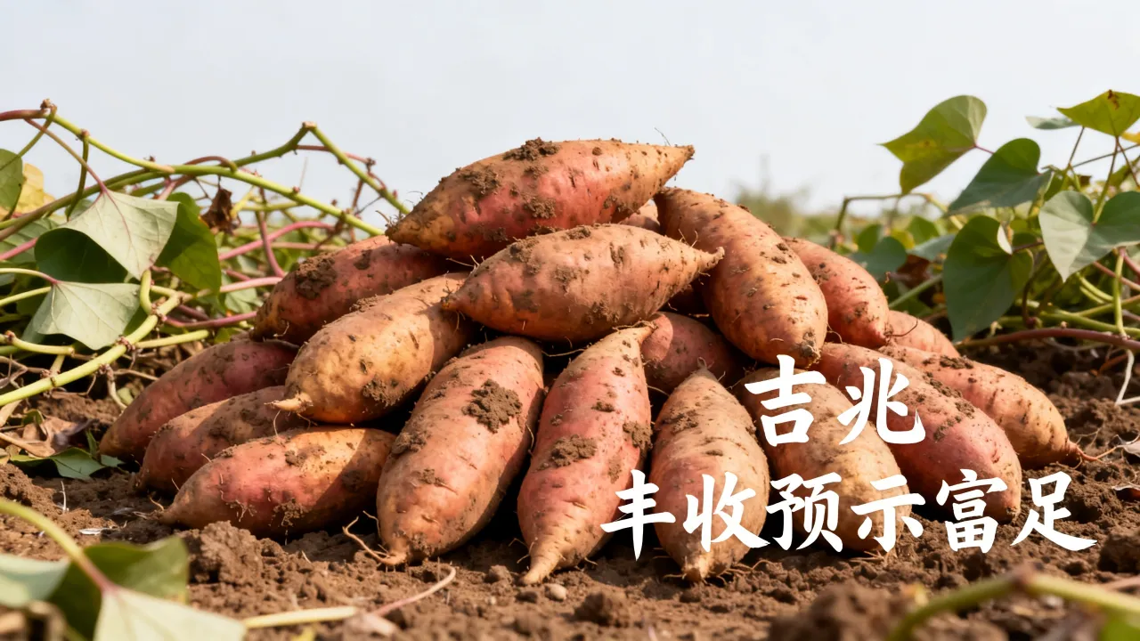 梦见红薯丰收有什么征兆，是吉是凶？红薯大丰收梦境解析