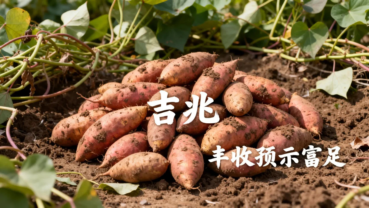 梦见红薯丰收有什么征兆，是吉是凶？红薯大丰收梦境解析