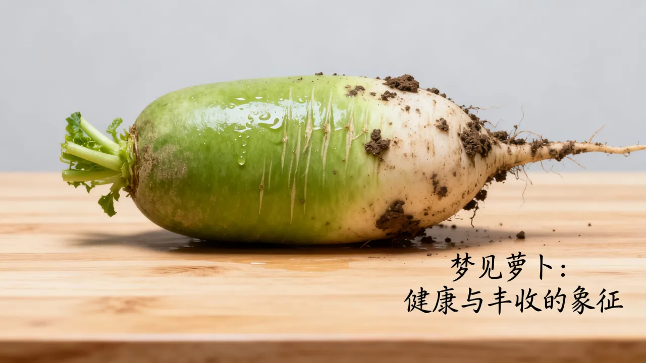梦见萝卜是什么意思?做梦梦到萝卜预兆好坏,周公解梦 梦见萝卜是什么意思?做梦梦到萝卜预兆好坏,周公解梦