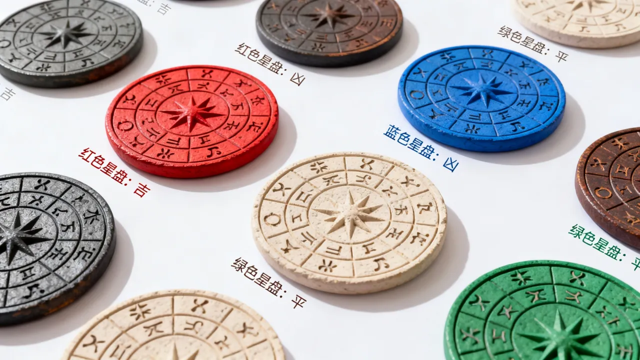 星盘的颜色怎么看吉凶,星盘颜色代表什么含义? 星盘的颜色怎么看吉凶,星盘颜色代表什么含义?