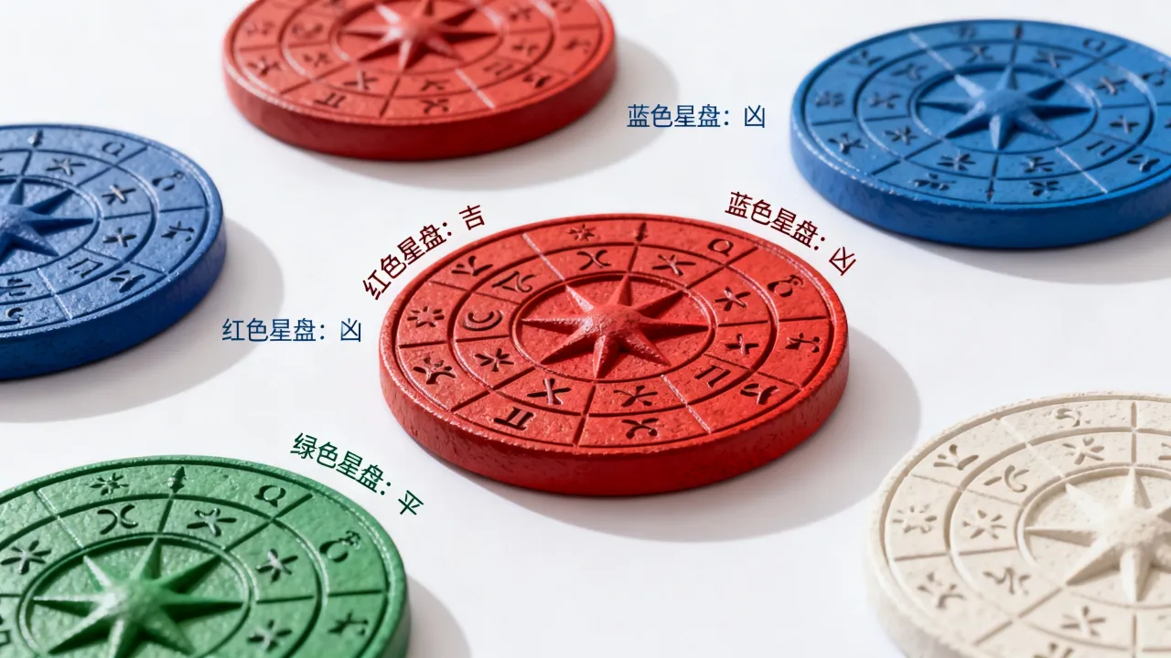 星盘的颜色怎么看吉凶,星盘颜色代表什么含义? 星盘的颜色怎么看吉凶,星盘颜色代表什么含义?