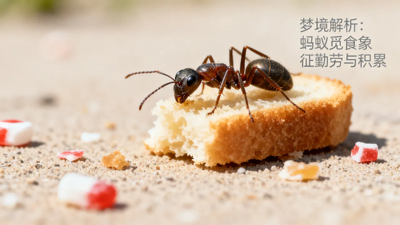 梦到了蚂蚁吃东西是什么意思,做梦梦见蚂蚁吃东西预示什么 梦到了蚂蚁吃东西是什么意思,做梦梦见蚂蚁吃东西预示什么