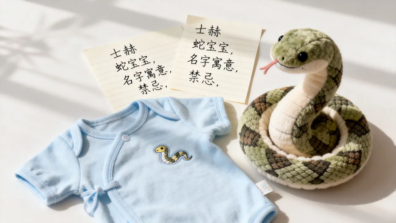 蛇宝宝起名士赫怎么样？士赫名字寓意和禁忌有哪些