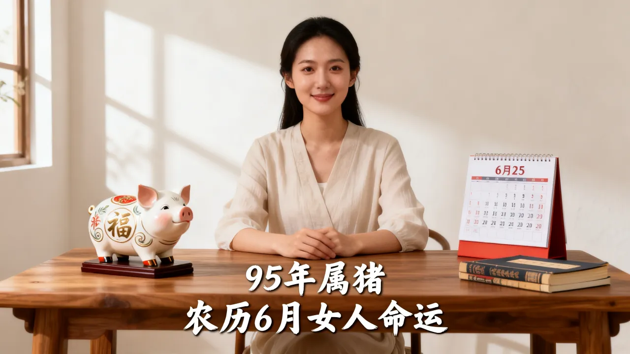 95年属猪农历6月25女人的命如何，属猪农历6月女人命运怎样？