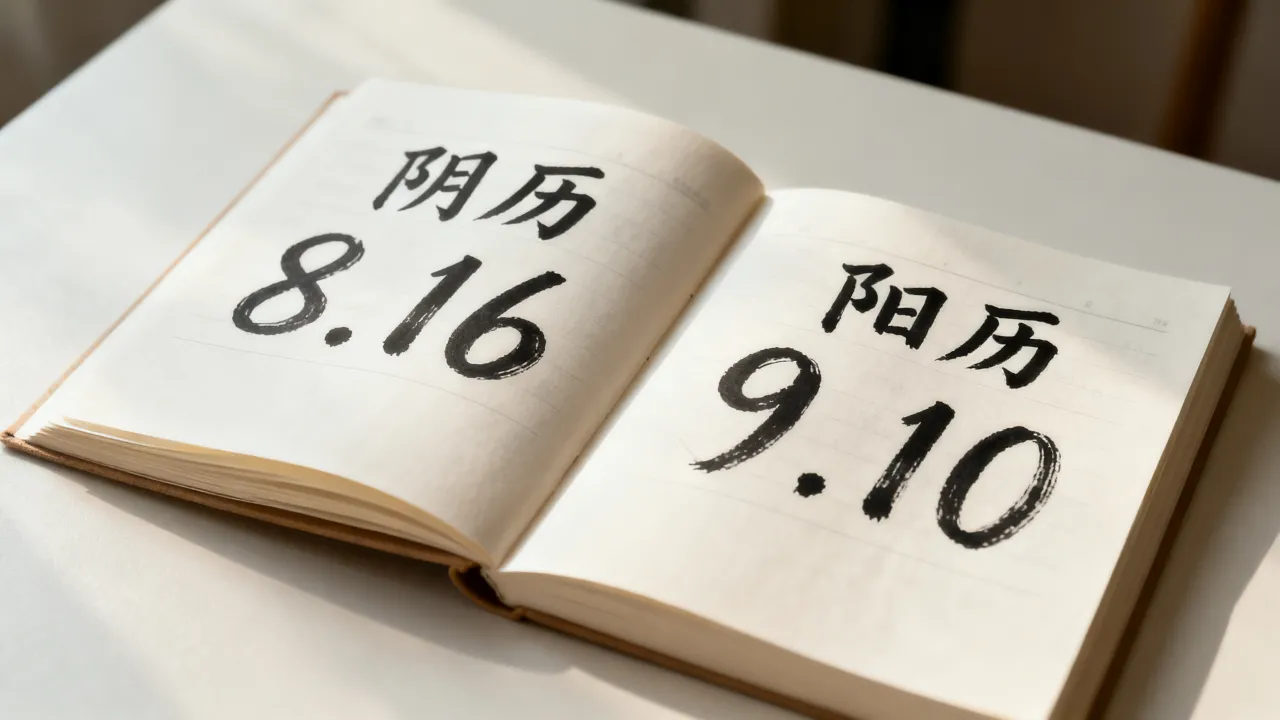 阴历8.16阳历是多少,农历八月十六对应公历几号 阴历8.16阳历是多少,农历八月十六对应公历几号