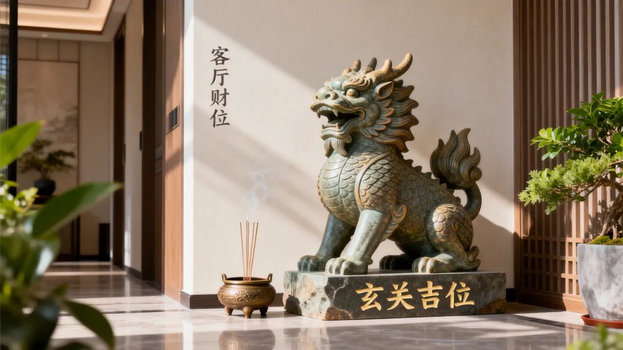 麒麟调理吉凶怎么样啊,麒麟摆放位置有什么讲究 麒麟调理吉凶怎么样啊,麒麟摆放位置有什么讲究