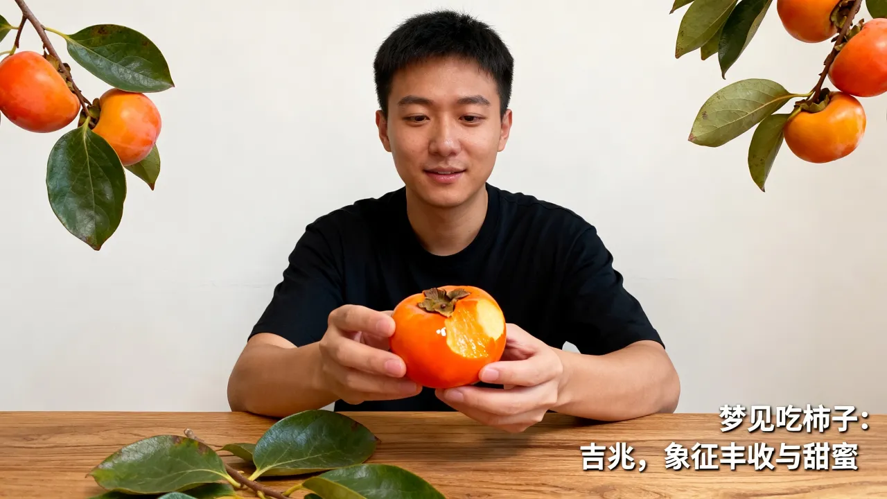 梦见吃柿子怎么说吉凶,梦见吃柿子有什么预兆 梦见吃柿子怎么说吉凶,梦见吃柿子有什么预兆