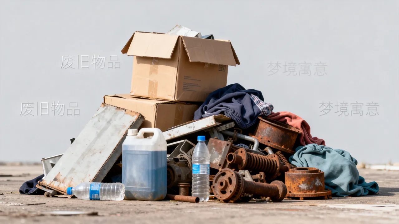 梦到废品有何寓意，梦见一堆废旧物品是吉是凶？