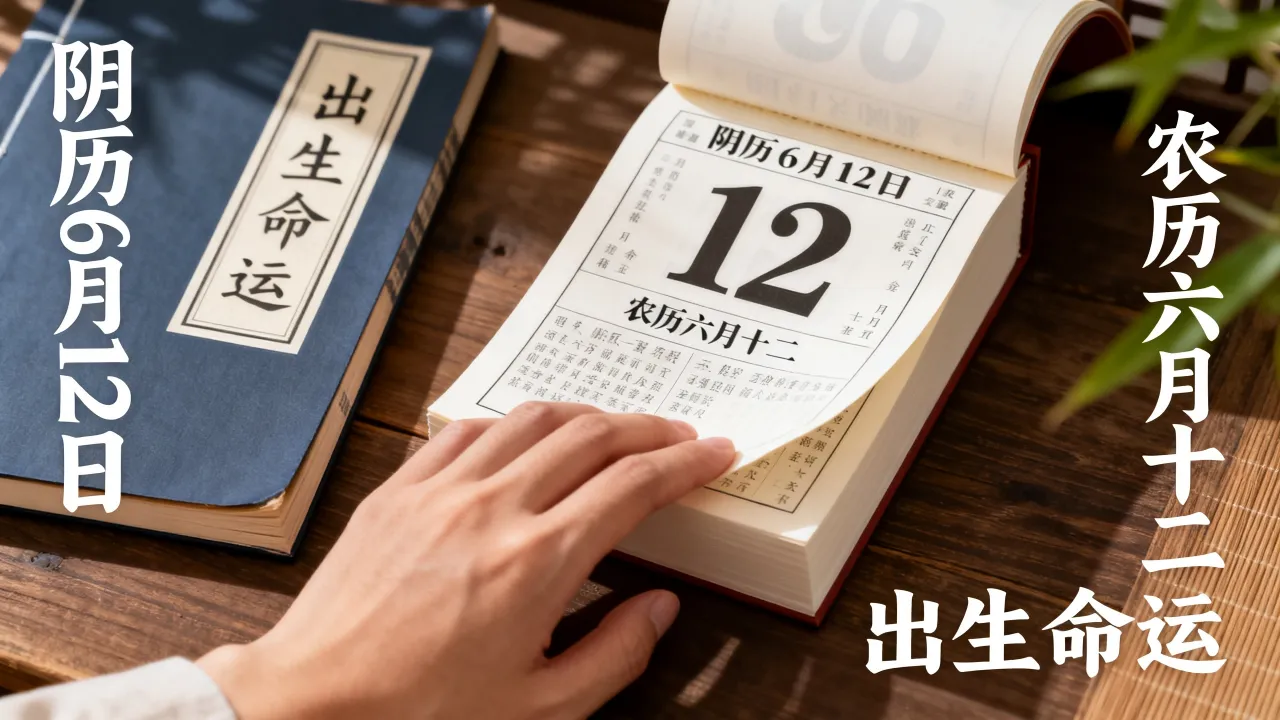阴历6月12号是什么日子，农历六月十二出生的人命运好不好