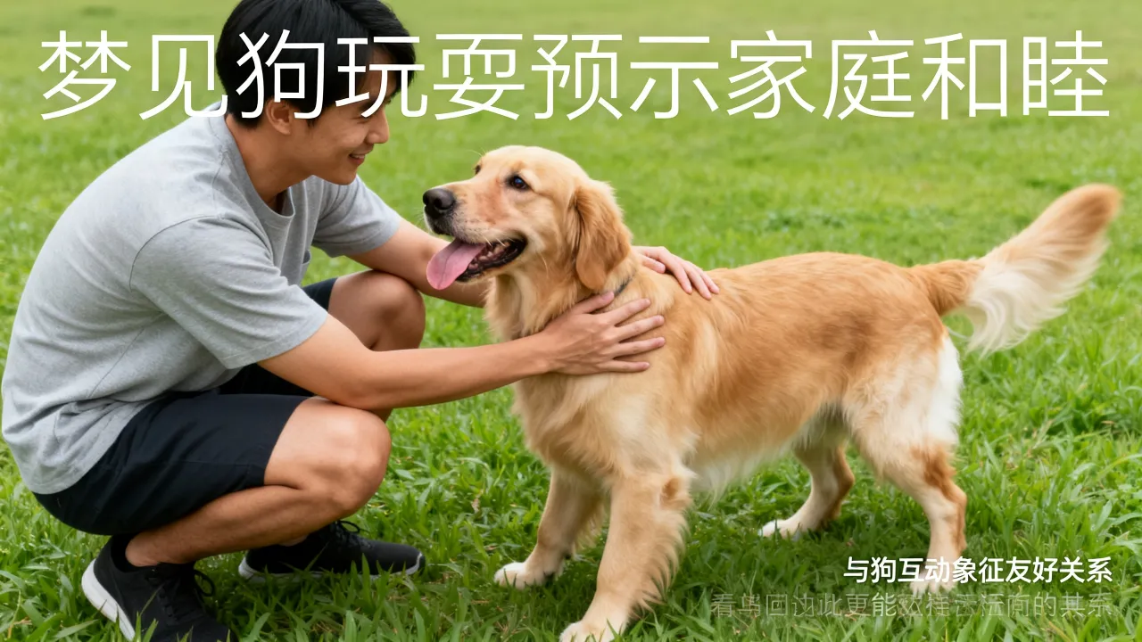 梦到与狗玩耍是好事还是坏事,梦见狗玩耍预示着什么 梦到与狗玩耍是好事还是坏事,梦见狗玩耍预示着什么