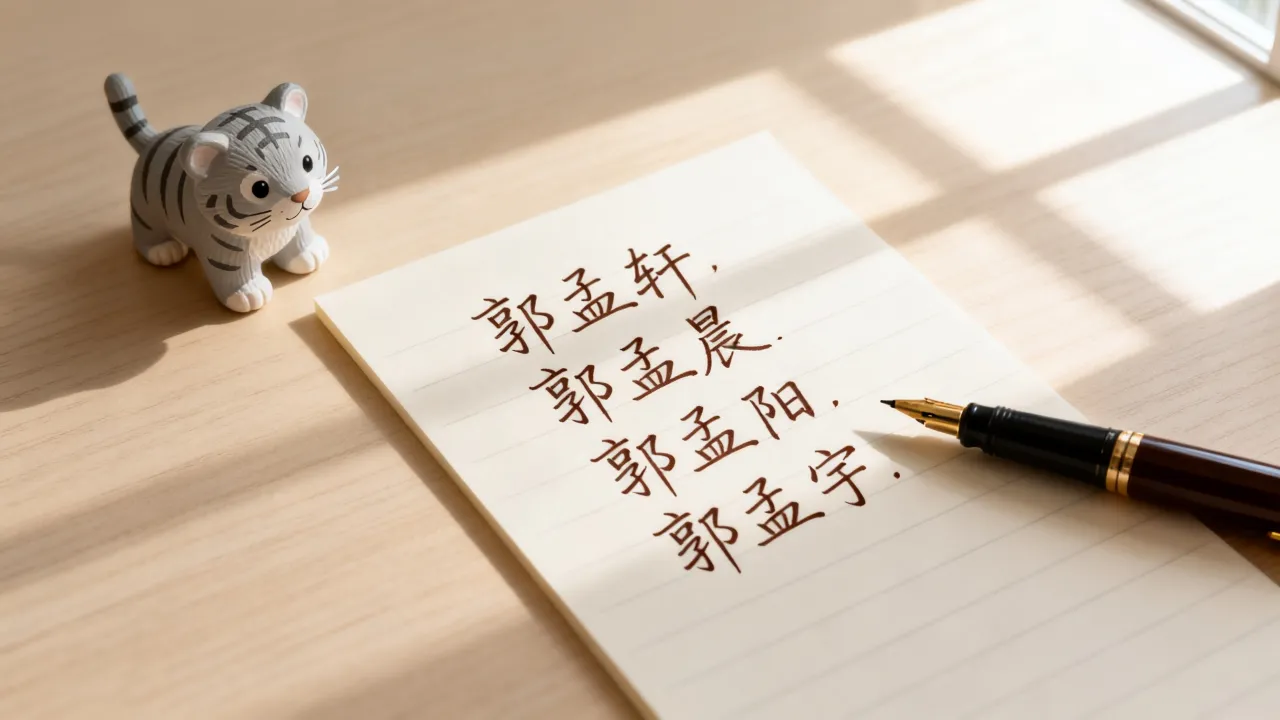 男虎宝宝起名郭孟什么好?郭姓孟字辈虎宝宝男孩名字怎么取? 男虎宝宝起名郭孟什么好?郭姓孟字辈虎宝宝男孩名字怎么取?