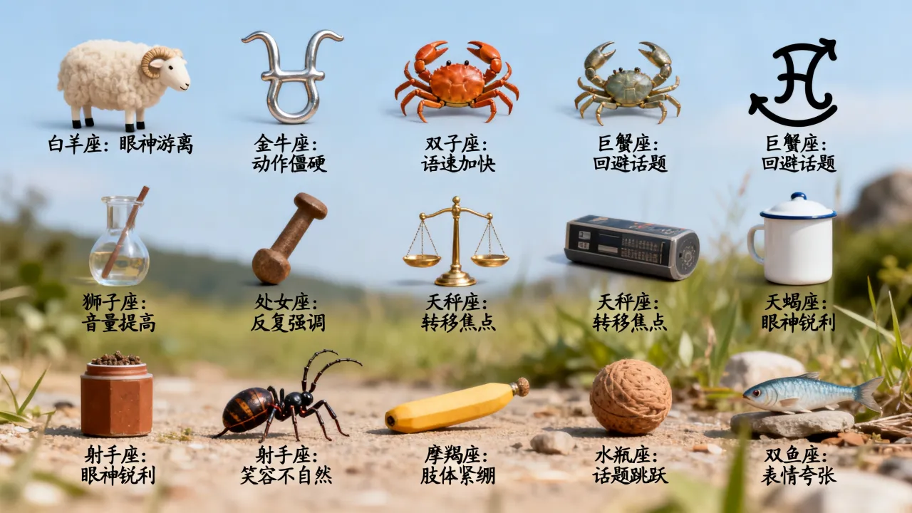 怎样看出十二星座说谎,如何识破星座谎言技巧? 怎样看出十二星座说谎,如何识破星座谎言技巧?