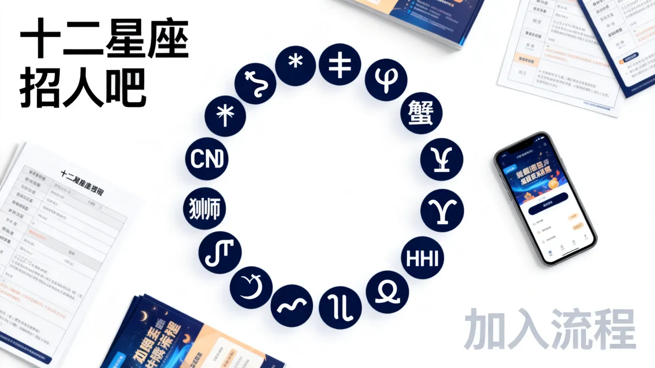 十二星座招人吧是什么，十二星座招人吧怎么加入