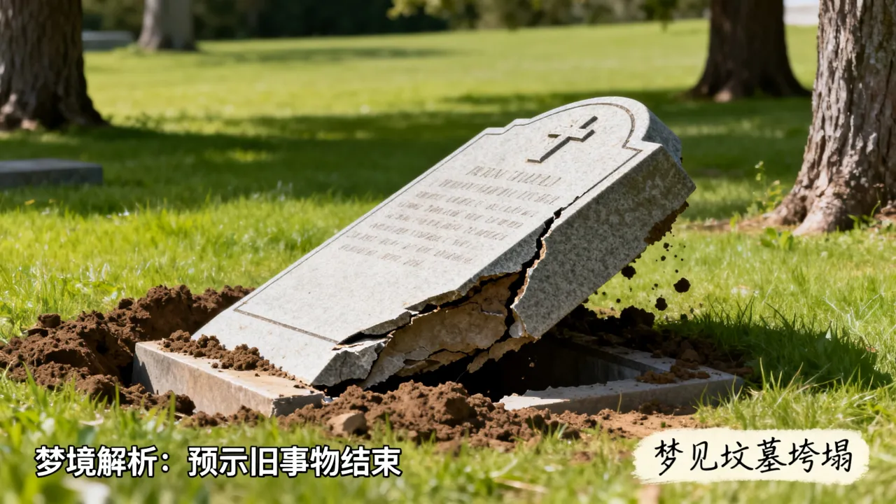 梦见坟墓垮代表着什么?梦见坟墓倒塌预示什么吉凶 梦见坟墓垮代表着什么?梦见坟墓倒塌预示什么吉凶