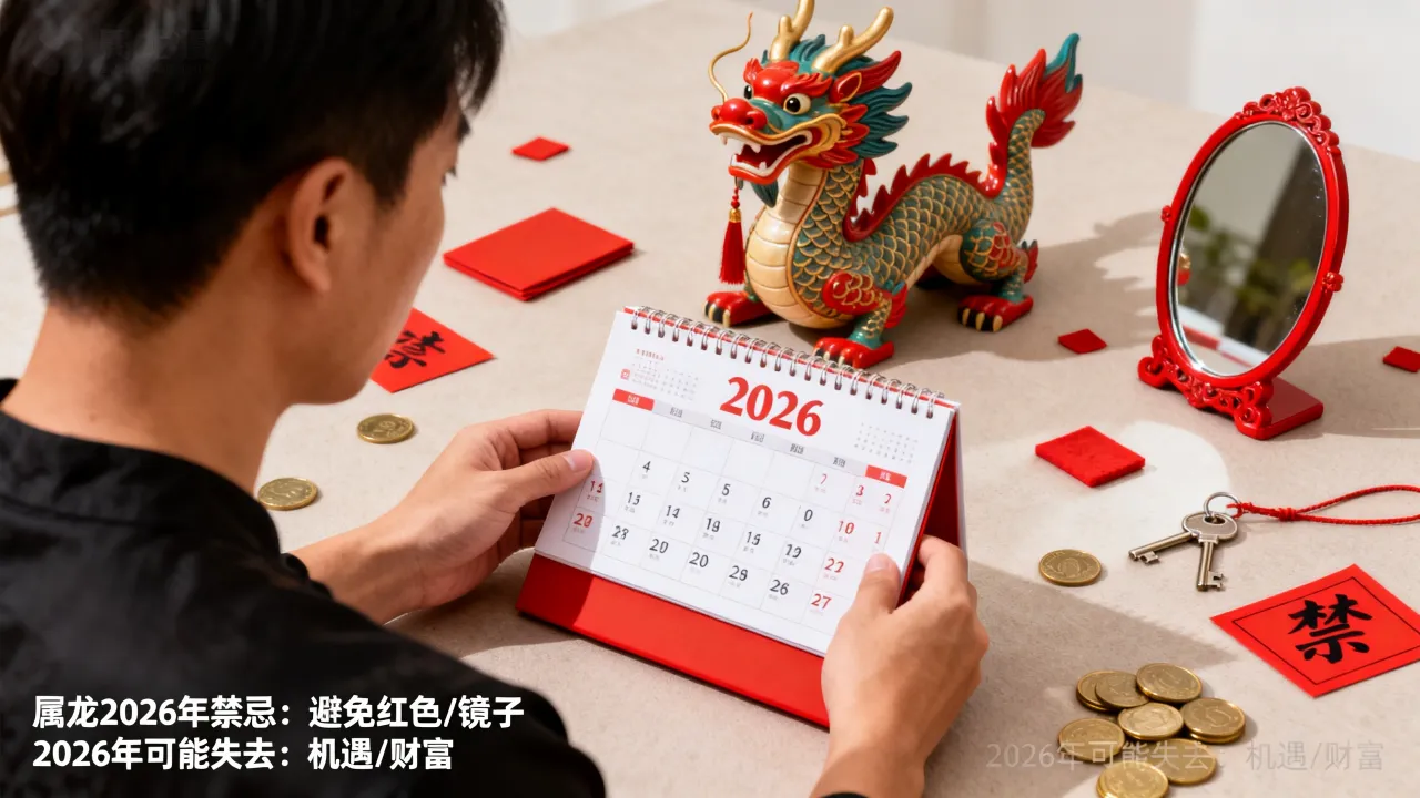 属龙2026年的禁忌有哪些，属龙2026年会失去什么
